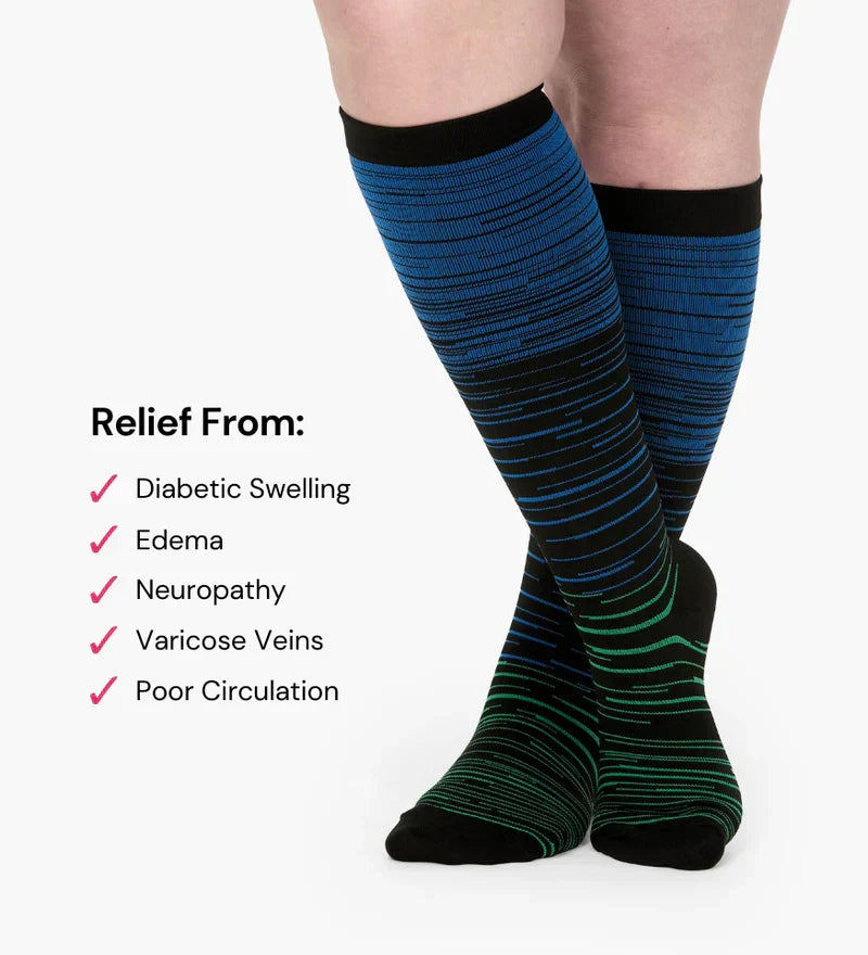 Chaussettes de Compression Lilo™ conçu pour soulager la douleur